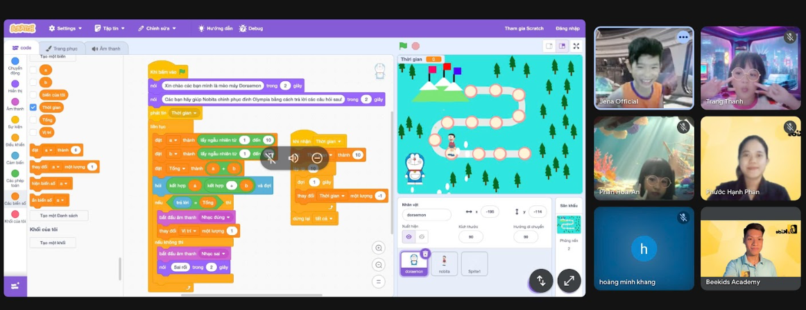 Lớp học Lập trình Scratch